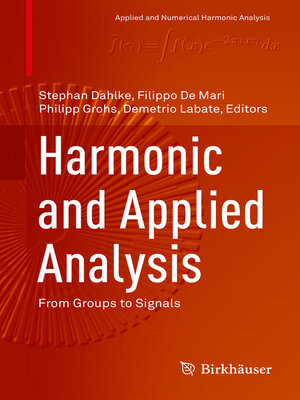 cover image of Harmonic and Applied Analysis